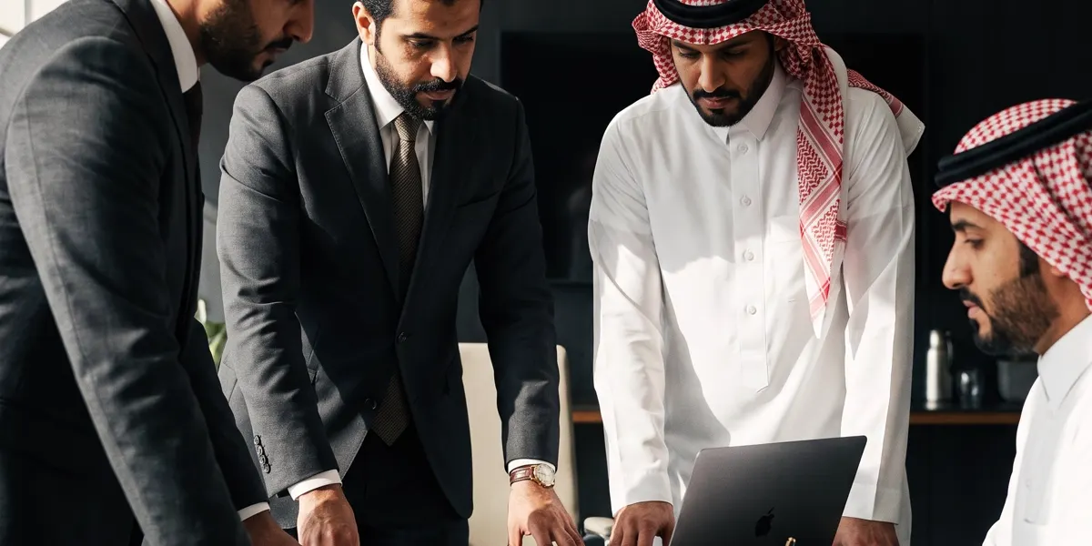 فريق المراجعة الداخلية يعمل معاً